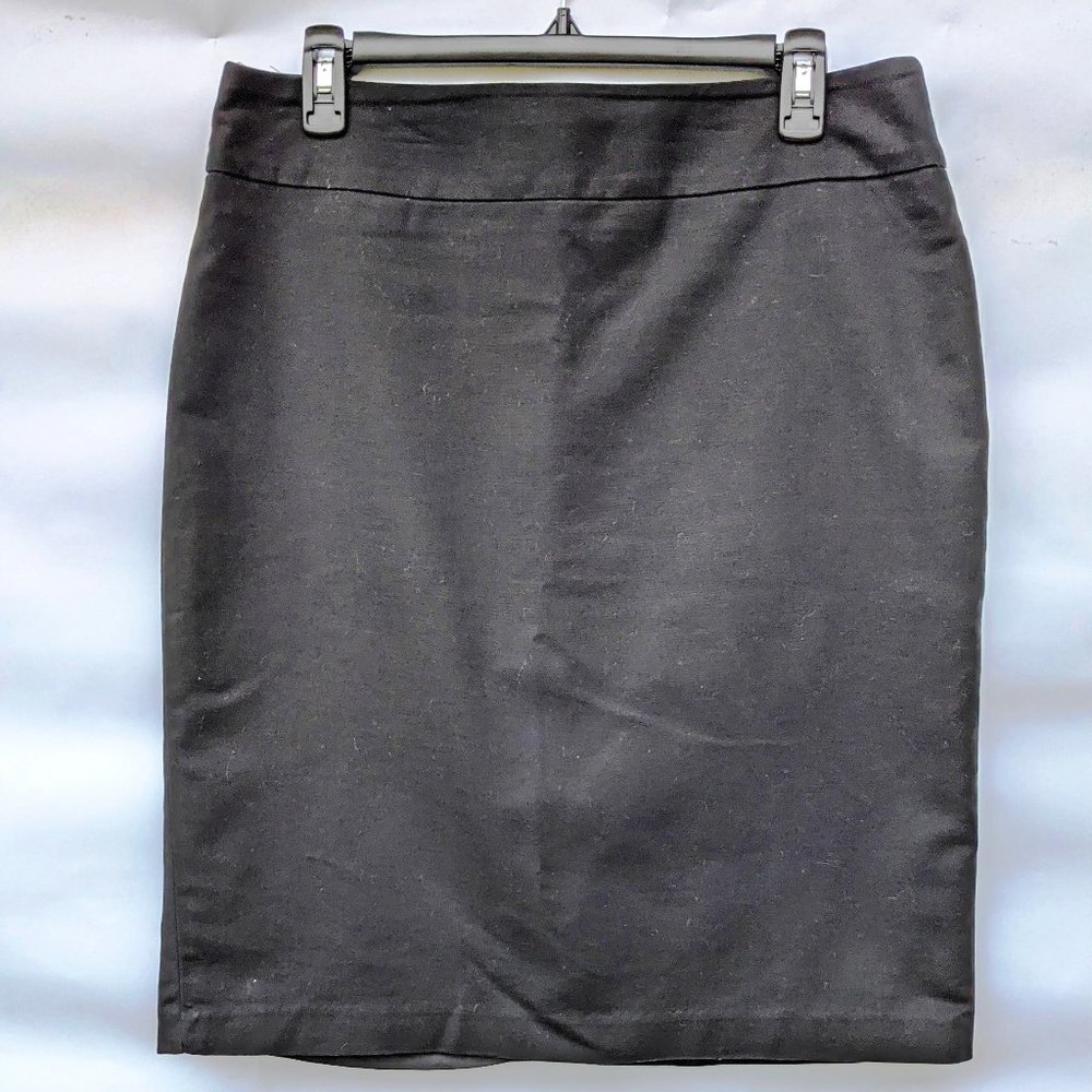 Straight/Pencil Black Skirt Chole Madison